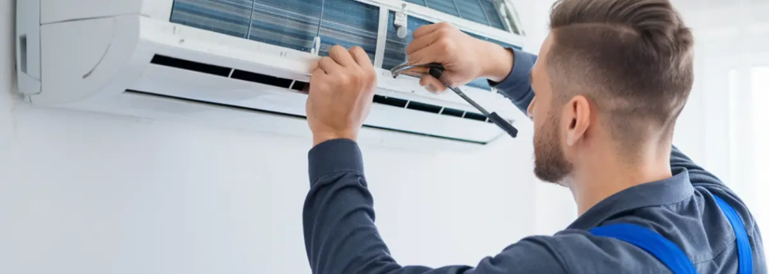 Two-piece air conditioner repair training
