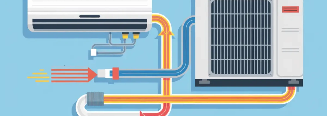 How does an air conditioner work_
