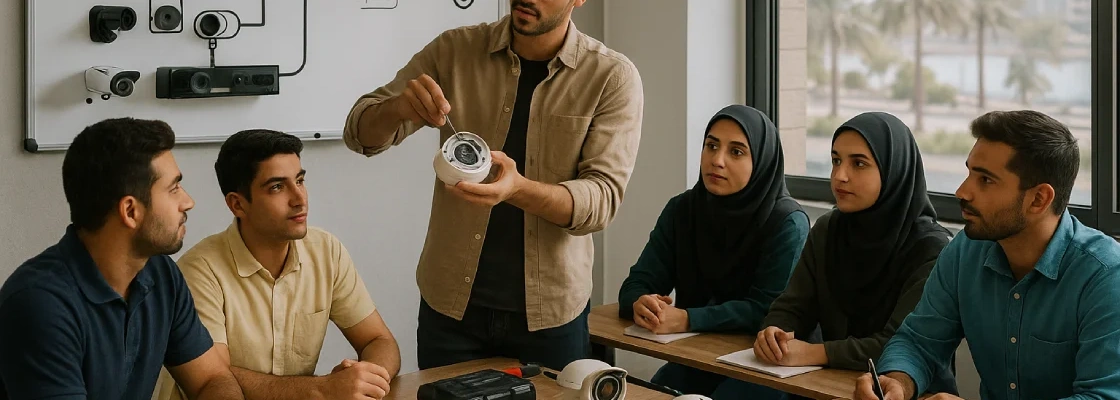 آموزش دوربین مداربسته در بندرعباس
